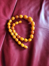 Antike bernsteinkette buttersc gebraucht kaufen  Hockenheim