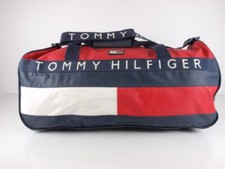 Bolsa de viagem vintage Tommy Hilfiger vermelha azul grande 23" academia viagem fim de semana comprar usado  Enviando para Brazil