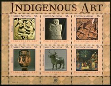 ONU (Nova York): Não. Arte indígena 931/936 (valor 10,80 €) comprar usado  Enviando para Brazil