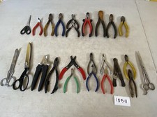 Lote de ferramentas de alicate tesoura cortadores de fio GRANDE 10E11 comprar usado  Enviando para Brazil