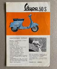 Advertising sheet scooter d'occasion  Expédié en Belgium