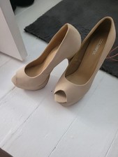 Beige nude peep for sale  MANCHESTER