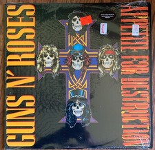 Guns N' Roses - Appetite For Destruction 1987 US Geffen in Shrink EX/VG+ comprar usado  Enviando para Brazil