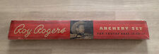 Juego de tiro con arco vintage de 1950 Roy Rogers ¡solo caja original! segunda mano  Embacar hacia Mexico