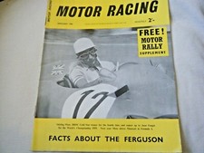 Motor racing 1956 for sale  BOURNEMOUTH