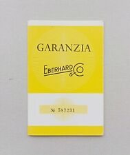 Eberhard guarantee warranty usato  Corropoli