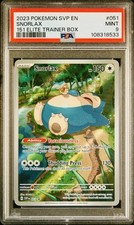 Pokemon psa snorlax usato  Villamagna