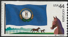 Bandiera stato kentucky usato  Spedire a Italy