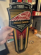Indian motorcycles thermometer d'occasion  Expédié en Belgium