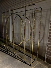 Vtg glass brass d'occasion  Expédié en Belgium