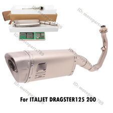 Usado, Silenciadores de escape deslizantes tubulação de conexão modificada para ITALJET DRAGSTER 125 200 2022 comprar usado Usado, Silenciadores de escape deslizantes tubulação de conexão modificada para ITALJET DRAGSTER 125 200 2022 comprar usado  Enviando para Brazil