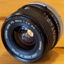 [Em perfeito estado] Lente Canon FD 28mm F2.8 s.c. sc grande angular MF do Japão comprar usado  Enviando para Brazil