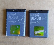 Lote de 2 baterias NOKIA BL-5BT originais do fabricante comprar usado  Enviando para Brazil