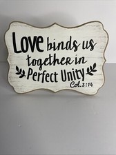 Table sign love for sale  Blacksville