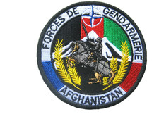 Ancien ecusson forces d'occasion  Saint-Mamert-du-Gard