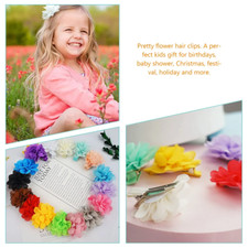Flower hair clips for sale  BRIGG