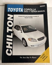 Toyota Corolla 2003-2011 Chilton manual de reparo 68303 LIMPO comprar usado  Enviando para Brazil