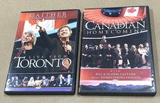 Bill Gloria Gaither Canadian Homecoming Tour Gospel DVD Lot Live Toronto Canada, usado comprar usado  Enviando para Brazil