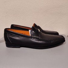 Santoni black leather d'occasion  Expédié en Belgium
