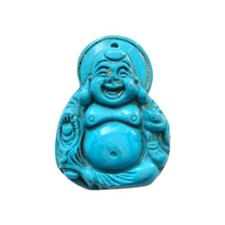 Vtg turquoise buddha for sale  Morris