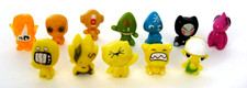 Lote de 12 mini conjuntos de bonecos GoGo’s Crazy Bones Codi Molly amarelo laranja verde azul comprar usado  Enviando para Brazil