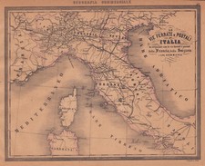 Italia strade ferrate usato  Milano