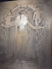 Antique copper plaque d'occasion  Expédié en Belgium