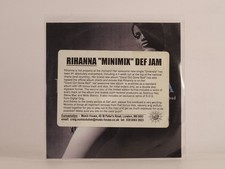 Rihanna minimix promo for sale  CHICHESTER