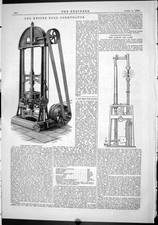 Old engineering 1886 for sale  UK