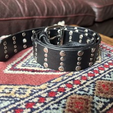 Vintage black studded for sale  OXFORD