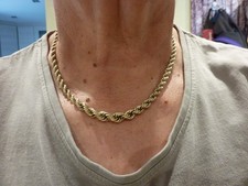 Collier kordel gedreht gebraucht kaufen  Marburg