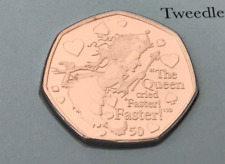 Usado, 2021 ILHA DO HOMEM A RAINHA VERMELHA MOEDA DE 50 PENCE BU comprar usado Usado, 2021 ILHA DO HOMEM A RAINHA VERMELHA MOEDA DE 50 PENCE BU comprar usado  Enviando para Brazil