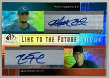 Usado, 2004 SP Prospects Link to the Future Matt Clement/Matthew Fox Auto 070/100 comprar usado  Enviando para Brazil