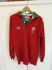 vintage rugby shirt wales for sale  LONDON