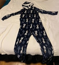 Frozen 2_Padrão Olaf_Feminino_Uma Peça com Capuz_Roupa de Dormir_Lã_Tamanho Pequeno (4-6) comprar usado  Enviando para Brazil