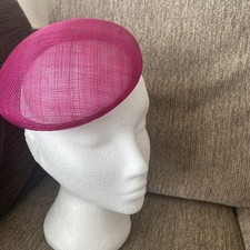 Sinamay pink base for sale  MANCHESTER