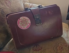 Antique brown leather for sale  ABERLOUR