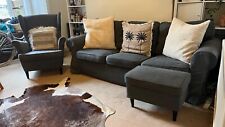 Grey ikea ektorp for sale  LONDON