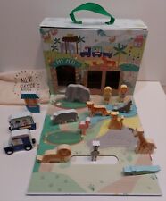 Wooden zoo.floss rock. for sale  AYLESBURY