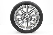 ⭐18-20 Genesis G80 dianteiro ou traseiro 18" conjunto completo de rodas aro de liga leve pneu OEM comprar usado  Enviando para Brazil