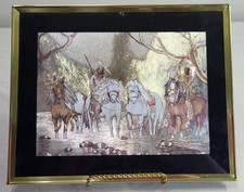 Framed indian brave for sale  Holton