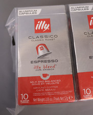 Usado, Illy Espresso cápsulas de café dose única 10 cápsulas pacote com 4 expiradas 5/4/2025 comprar usado  Enviando para Brazil
