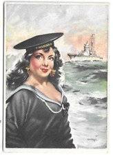 Cartolina militare marina usato  Trieste