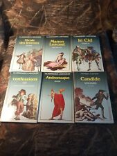 Usado, Lot Of 6 Classiques Larousse Paperback Bundle Voltaire Racine Rousseau 1980s comprar usado  Enviando para Brazil
