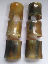 Brazalete Brazalete Cuerno de Búfalo Natural Joyería Bohemio Vintage Grande Enorme Pulsera segunda mano  Embacar hacia Mexico
