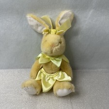 Usado, Pelúcia de coelho articulada Hugfun 2001 design pétalas de flores amarelo comprar usado  Enviando para Brazil