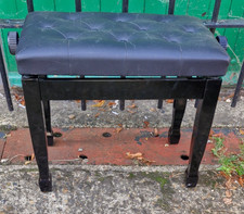 Black leather height for sale  HIGH WYCOMBE