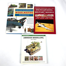 Lot of 3 Military Aircraft Modeling Model Making Books Encyclopedia's Hard Back comprar usado  Enviando para Brazil