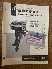 Johnson outboard 1957 for sale  Roberts