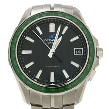 Casio Oceanus Manta OCW-S400-3AJF relógio solar rádio titânio verde prata novo JP comprar usado  Enviando para Brazil